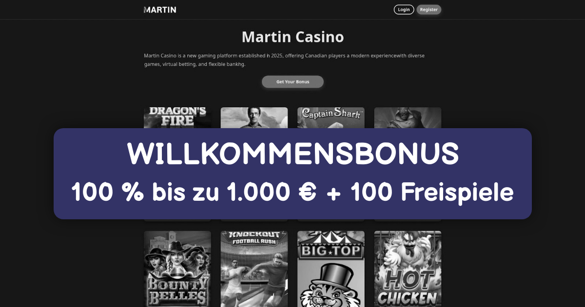 Martin Casino - Schnelle Auszahlungen in Österreich